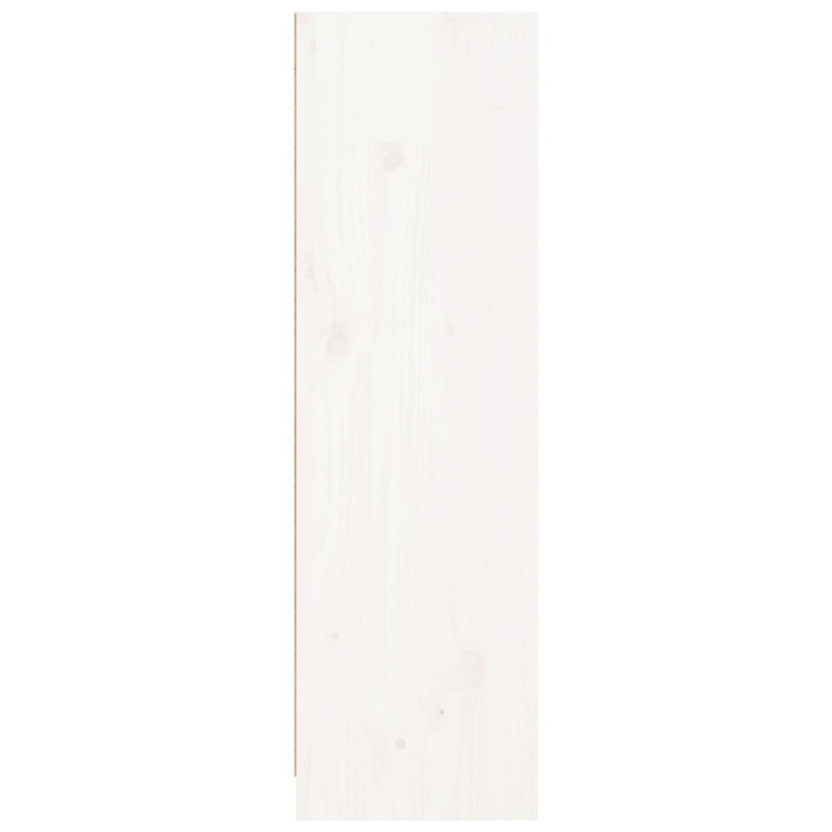 VIDAXL Bibliotheque blanc 70x33x110 cm bois massif de pin