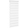 Voir la diapositive 3 : VIDAXL Store zebre blanc 65x150 cm largeur du tissu 60,9 cm polyester
