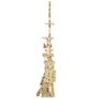 Voir la diapositive 4 : VIDAXL Arbre a chat et griffoirs 230-250 cm Empreintes de pattes Beige