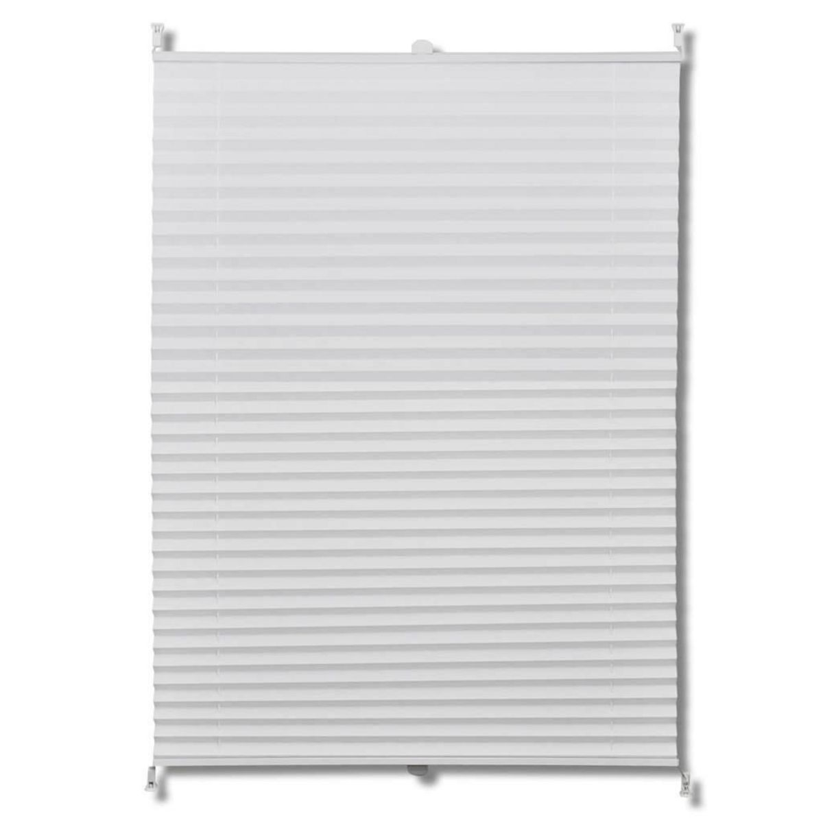 VIDAXL Store plisse 50x100 cm Blanc