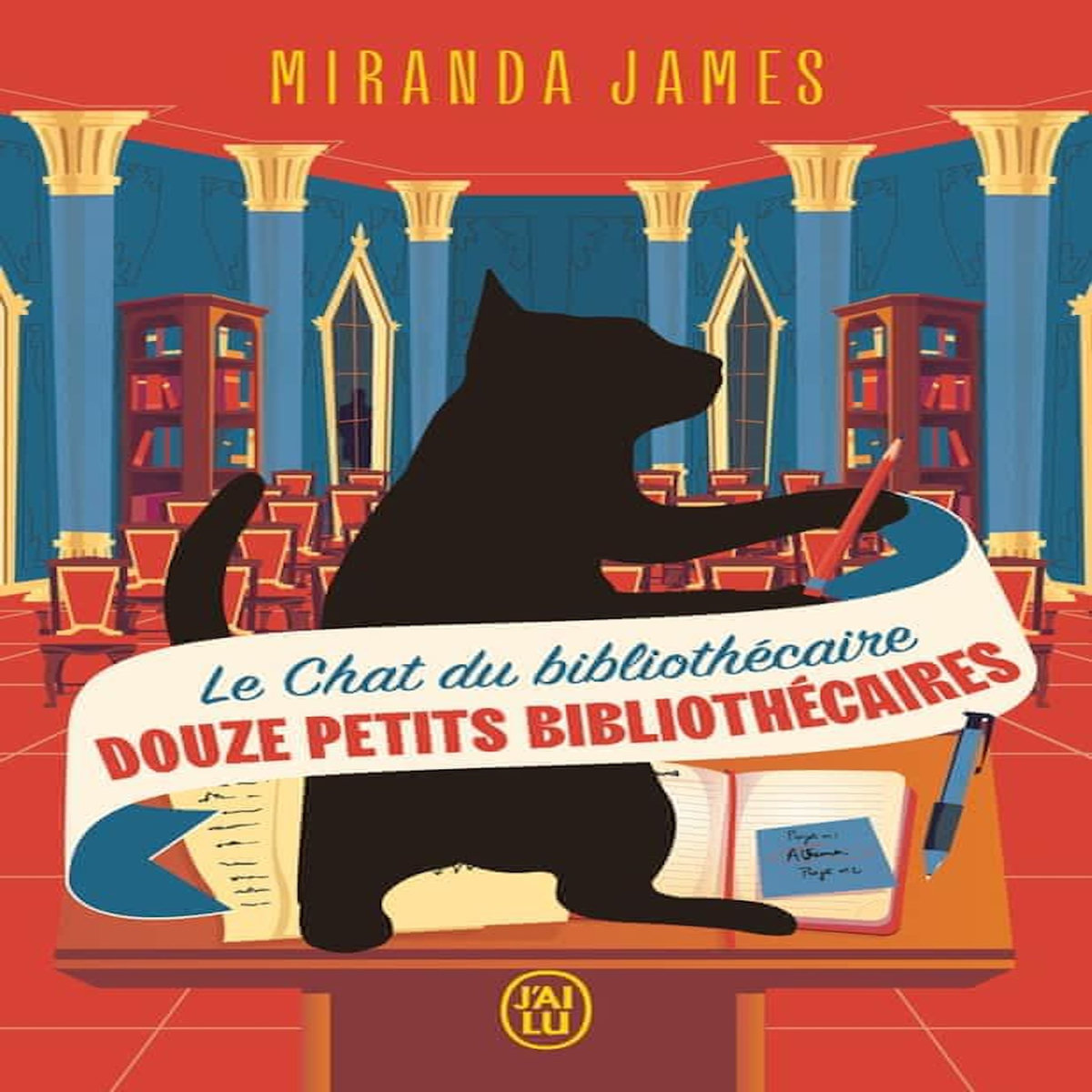LE CHAT DU BIBLIOTHECAIRE TOME 8 : DOUZE PETITS BIBLIOTHECAIRES, James Miranda