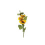 Voir la diapositive 2 : ATMOSPHERA Fleur Artificielle  Tournesol  80cm Jaune