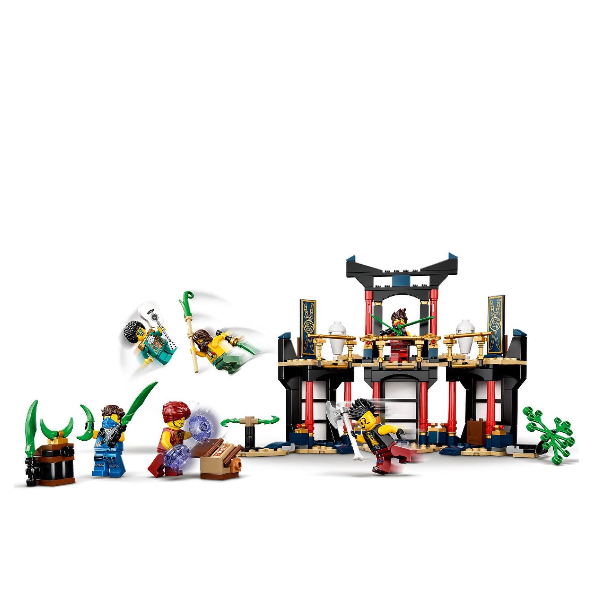 Voir la diapositive 4 : LEGO Ninjago 71735 - Le tournoi des éléments