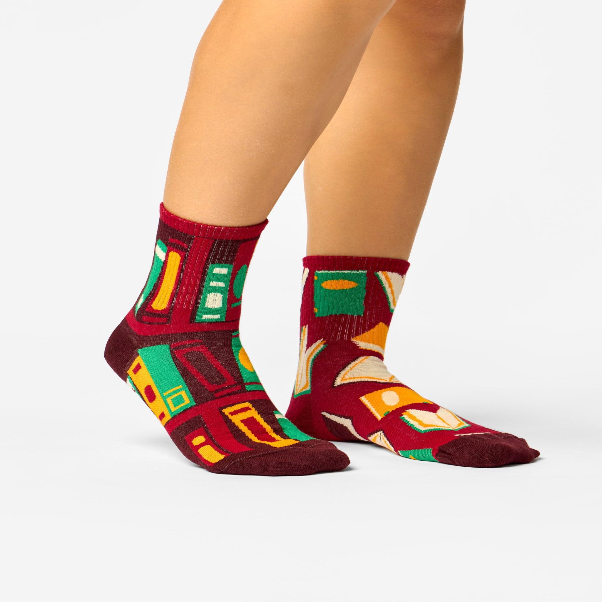 Voir la diapositive 2 : DEDOLES Chaussettes courtes livres