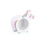 Voir la diapositive 3 : Juratoys-Janod Tirelire Licorne blanche - Face transparente