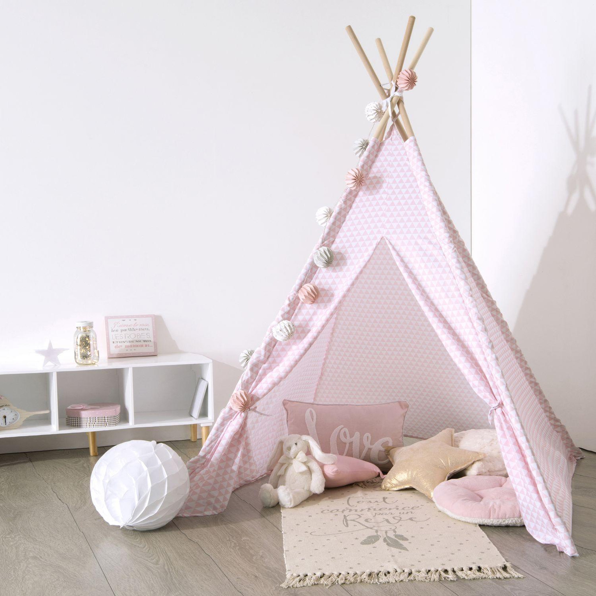 Voir la diapositive 3 : Atmosphera Kids Tipi de Décoration pour enfant Dream