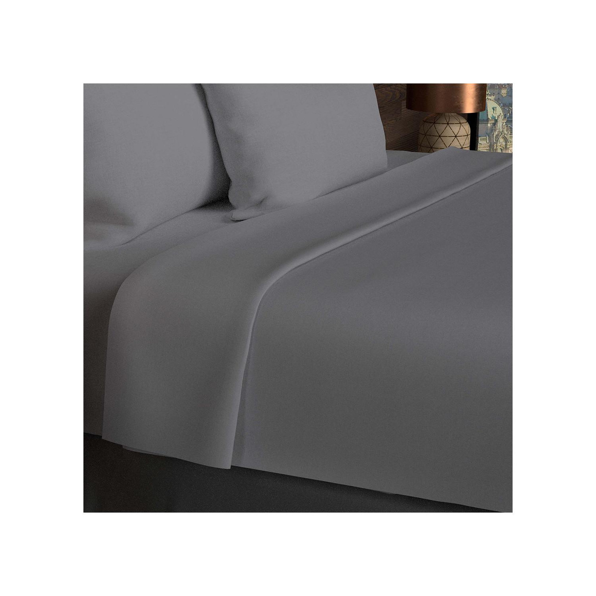 Voir la diapositive 1 : SOLEIL D'OCRE Drap plat en coton 57 fils UNI, par Soleil d'ocre