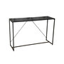 Voir la diapositive 1 : DIVERS Console design en métal Madison - L. 120 x H. 79 cm - Noir