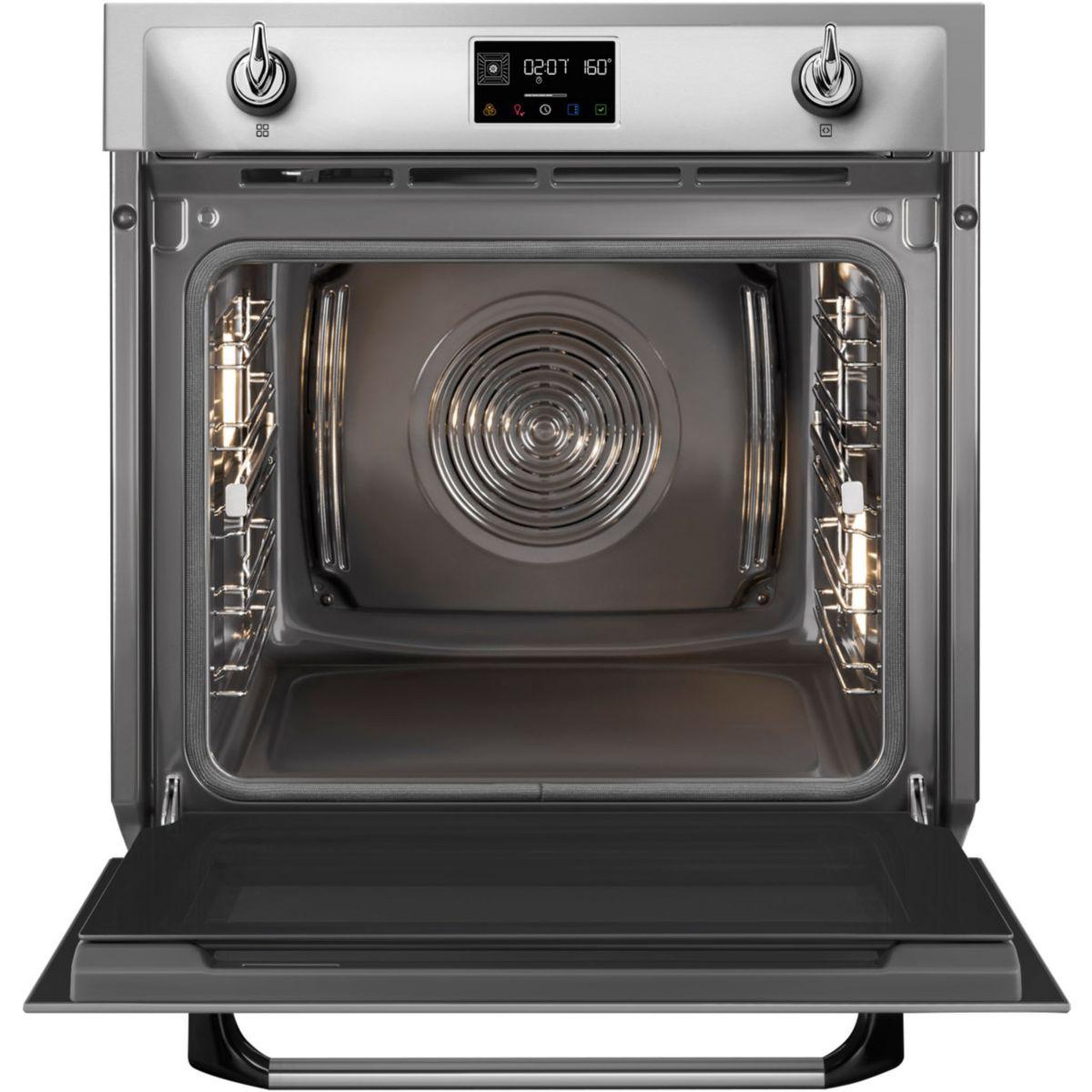 Voir la diapositive 2 : SMEG Four encastrable fonction vapeur SOP6902S2PX