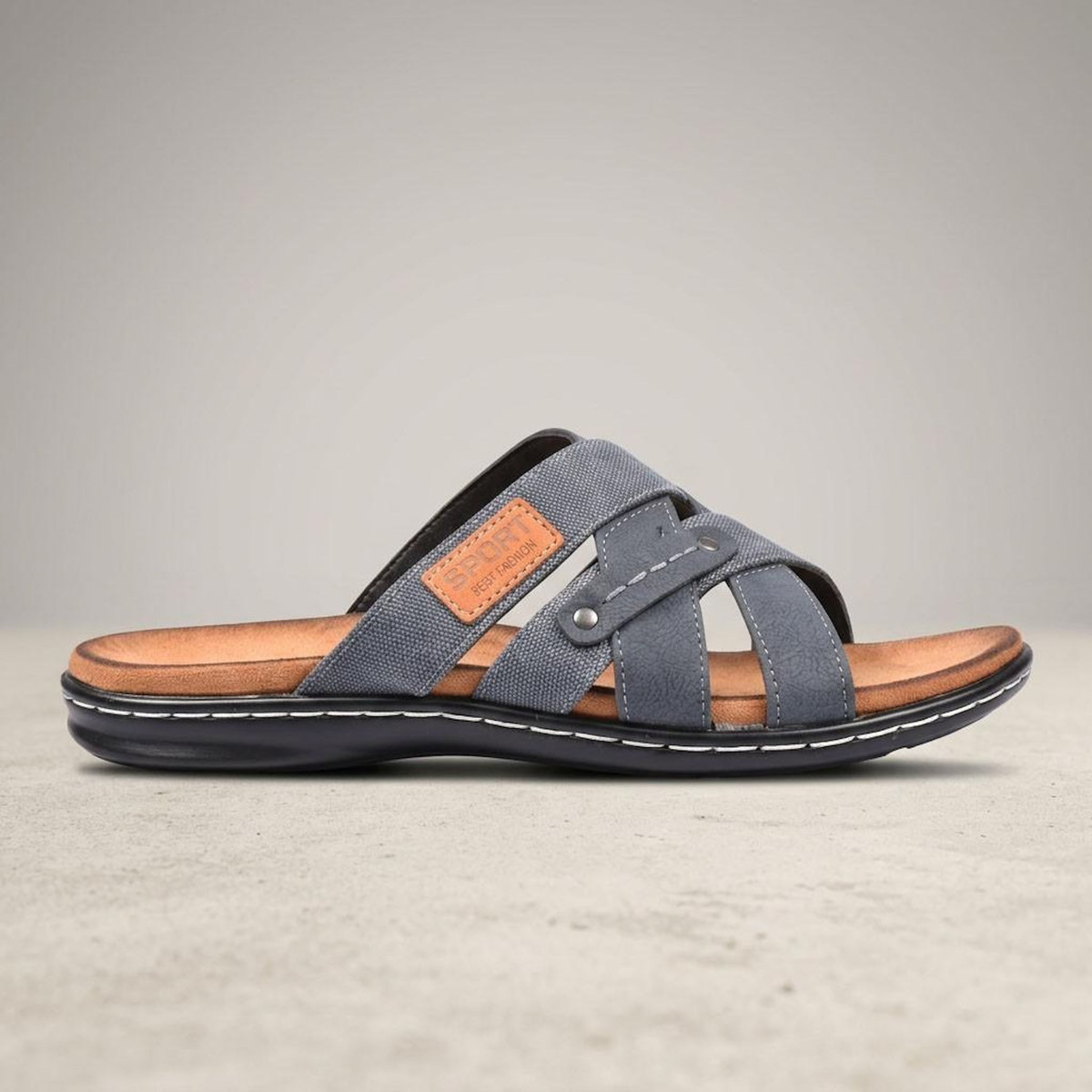 OZABI OZABI Sandales homme sangles croisées confort mémoire de forme