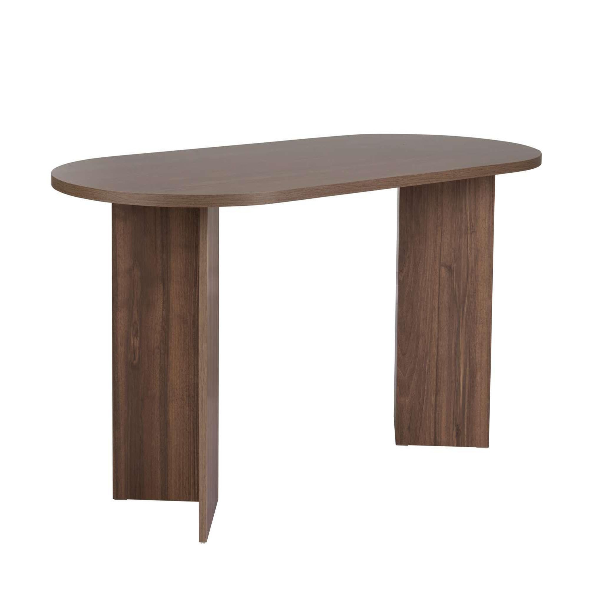 Voir la diapositive 4 : Habitat et Jardin Table à manger en bois  sabella  200 x 90 x 75 cm - noyer