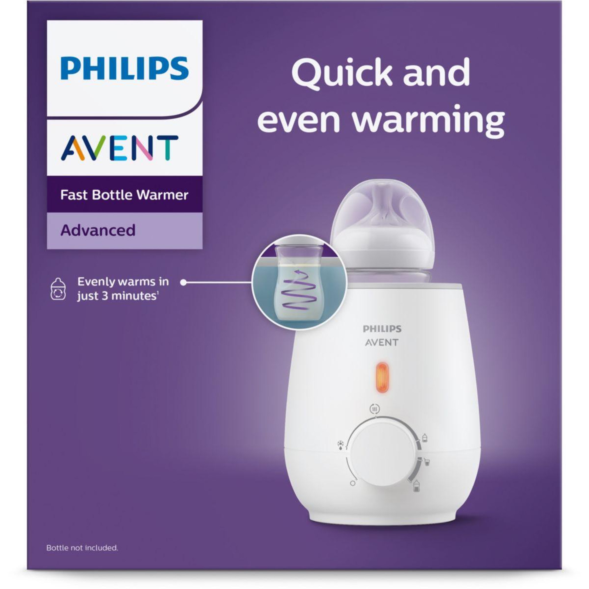 Voir la diapositive 3 : Philips Chauffe biberon scf355/09