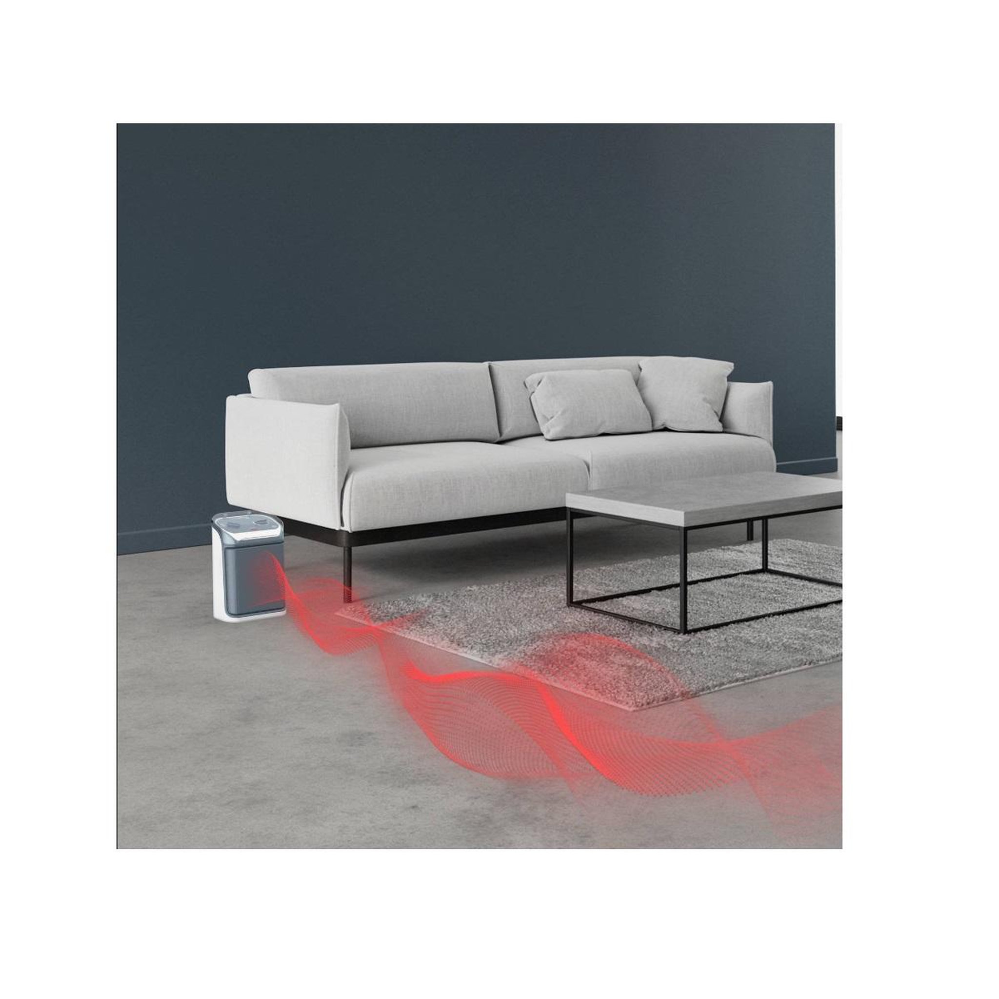 Voir la diapositive 6 : ROWENTA Chauffage soufflant céramique 2000w bleu - SO9281F0