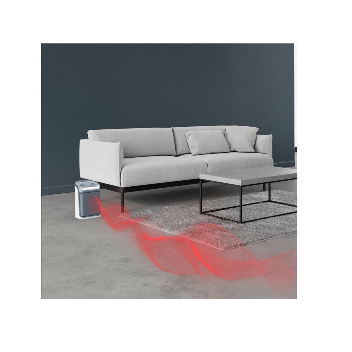 ROWENTA Chauffage soufflant céramique 2000w bleu - SO9281F0