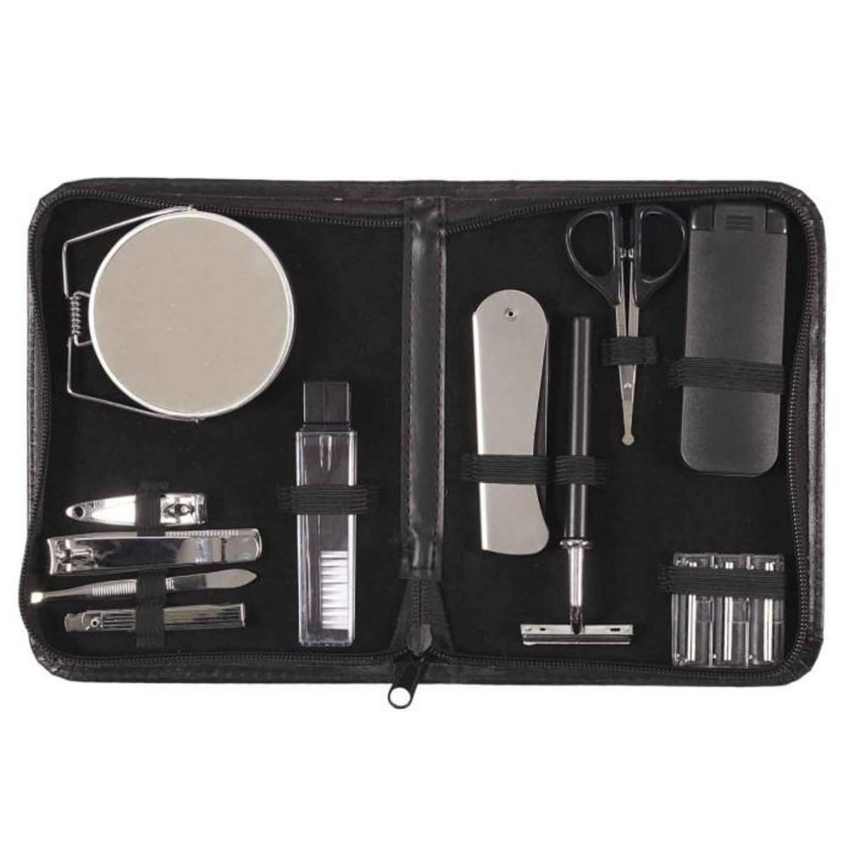 Paris Prix Coffret de Beauté Homme  15 Accessoires  29cm Noir
