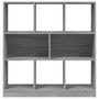 Voir la diapositive 4 : VIDAXL Bibliotheque Sonoma gris 97,5x29,5x100 cm Bois d'ingenierie