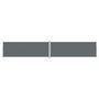 Voir la diapositive 2 : VIDAXL Auvent lateral retractable Anthracite 180x1000 cm