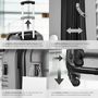 Voir la diapositive 4 : tectake Set de valises trolley rigides 4 parties, en plastique ABS robuste gris