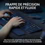 Voir la diapositive 2 : Logitech Clavier sans fil MX Keys S  Silencieux Graphite