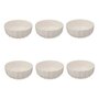 Voir la diapositive 1 : SECRET DE GOURMET Lot de 6 Coupelles  Romy  15cm Blanc
