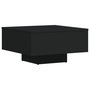Voir la diapositive 2 : VIDAXL Table basse noir 60x60x31,5 cm bois d'ingenierie
