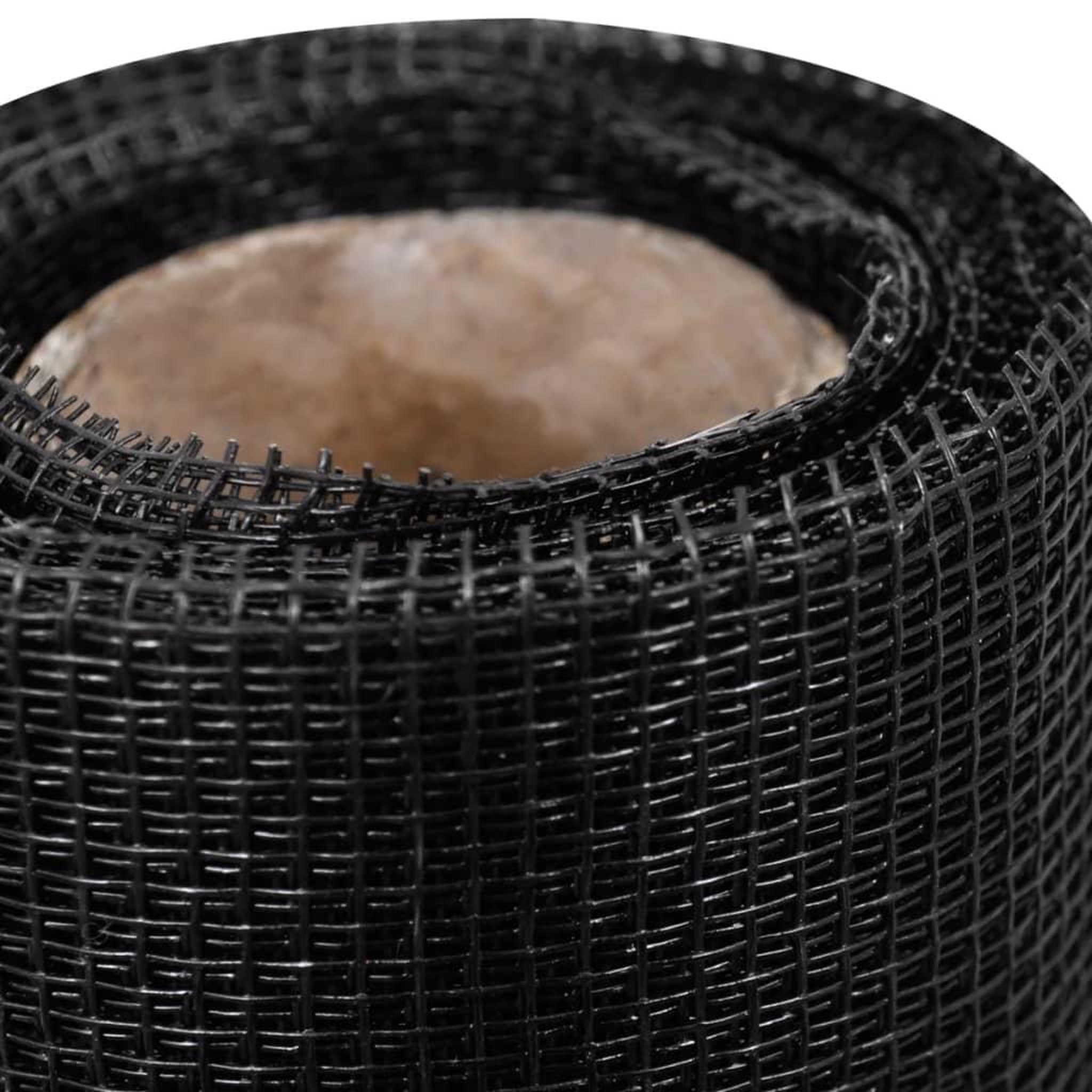 Voir la diapositive 4 : VIDAXL Moustiquaire fibre de verre 100x1000 cm noir