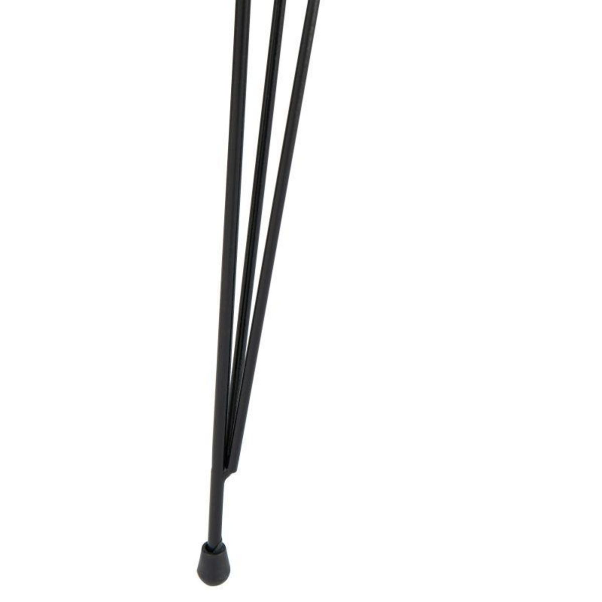 Paris Prix Lot de 3 Tables d'Appoint  Célia  56cm Noir