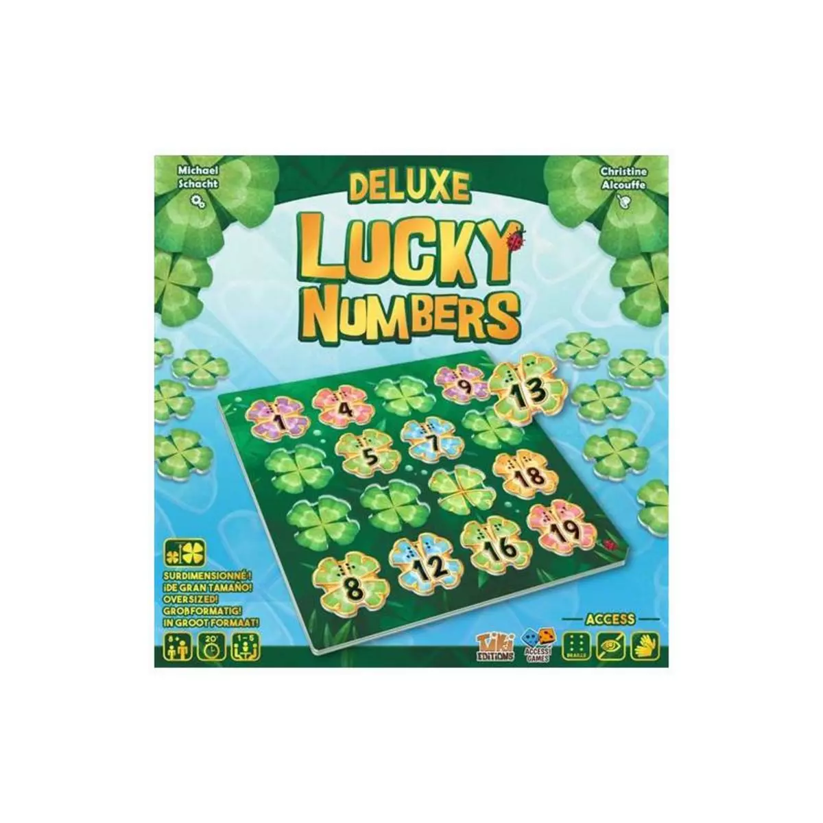  Jeu d'ambiance Tiki Edition Lucky Numbers Deluxe