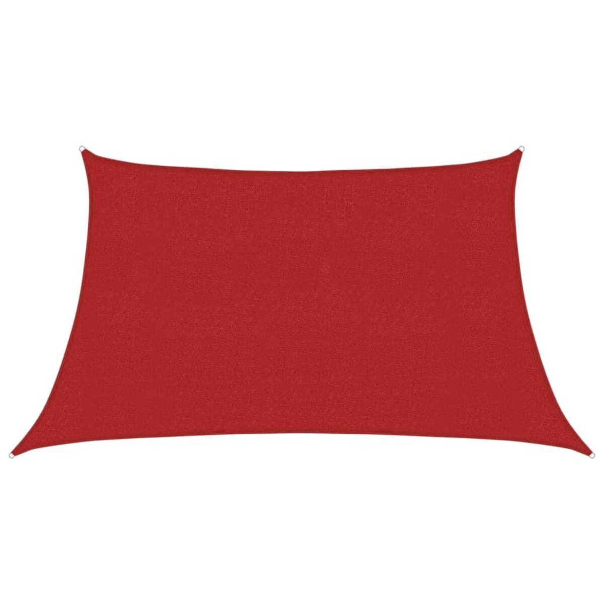 VIDAXL Voile d'ombrage 160 g/m^2 Rouge 3/4x2 m PEHD