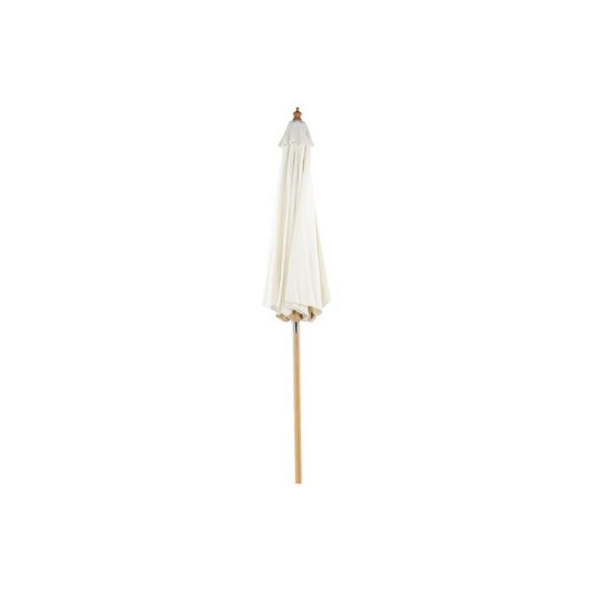 Paris Prix Parasol en Bambou  Cerox  270cm Blanc