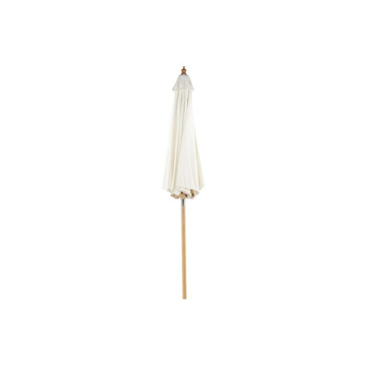 Paris Prix Parasol en Bambou  Cerox  270cm Blanc