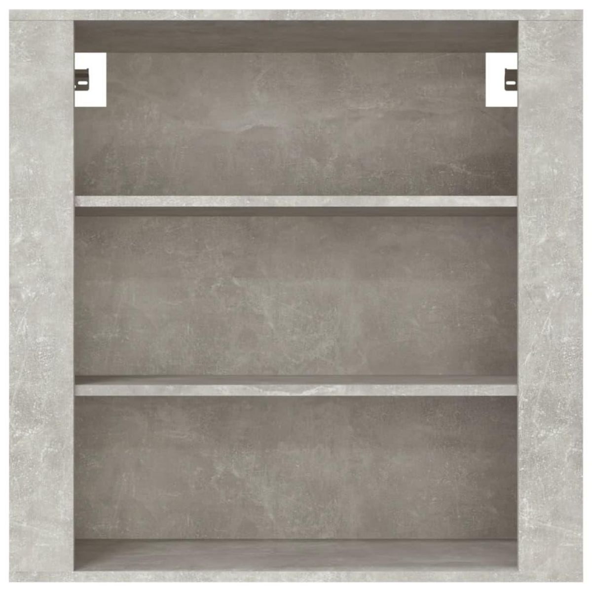 VIDAXL Armoire murale Gris beton 80x33x80 cm Bois d'ingenierie
