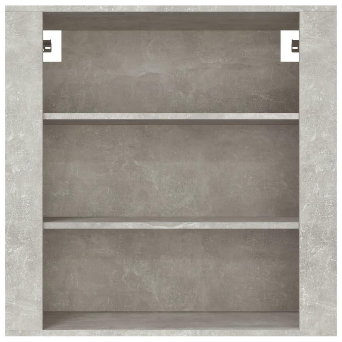 VIDAXL Armoire murale Gris beton 80x33x80 cm Bois d'ingenierie