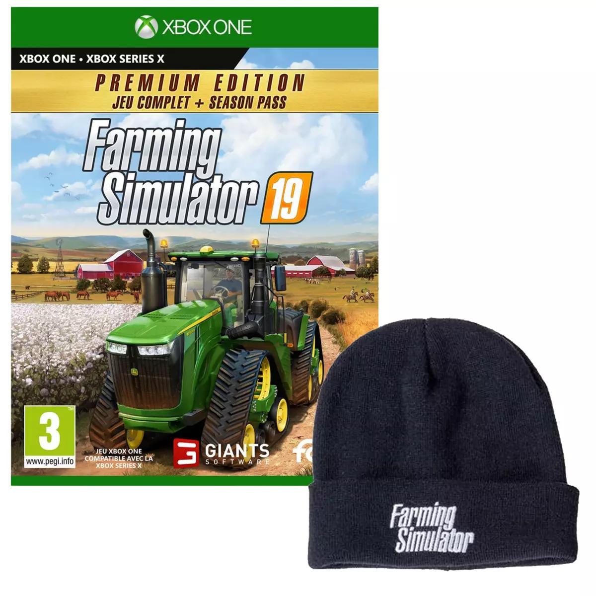 Farming Simulator 19 Premium Edition Xbox One + Bonnet Farming Simulator