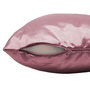 Voir la diapositive 2 : Paris Prix Housse de Coussin  Shana  40x40cm Rose