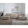 Voir la diapositive 1 : LISA DESIGN Vermont - canapé panoramique d'angle droit - 7 places - xxl