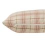 Voir la diapositive 2 : Paris Prix Coussin Déco Carreaux  Charly  45x45cm Rose