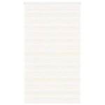 VIDAXL Store zebre beige marbre largeur du tissu 115,9 cm polyester