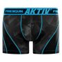 Voir la diapositive 3 : FREEGUN Lot de 4 Boxers homme Aktiv Sport surpiqûres colorées