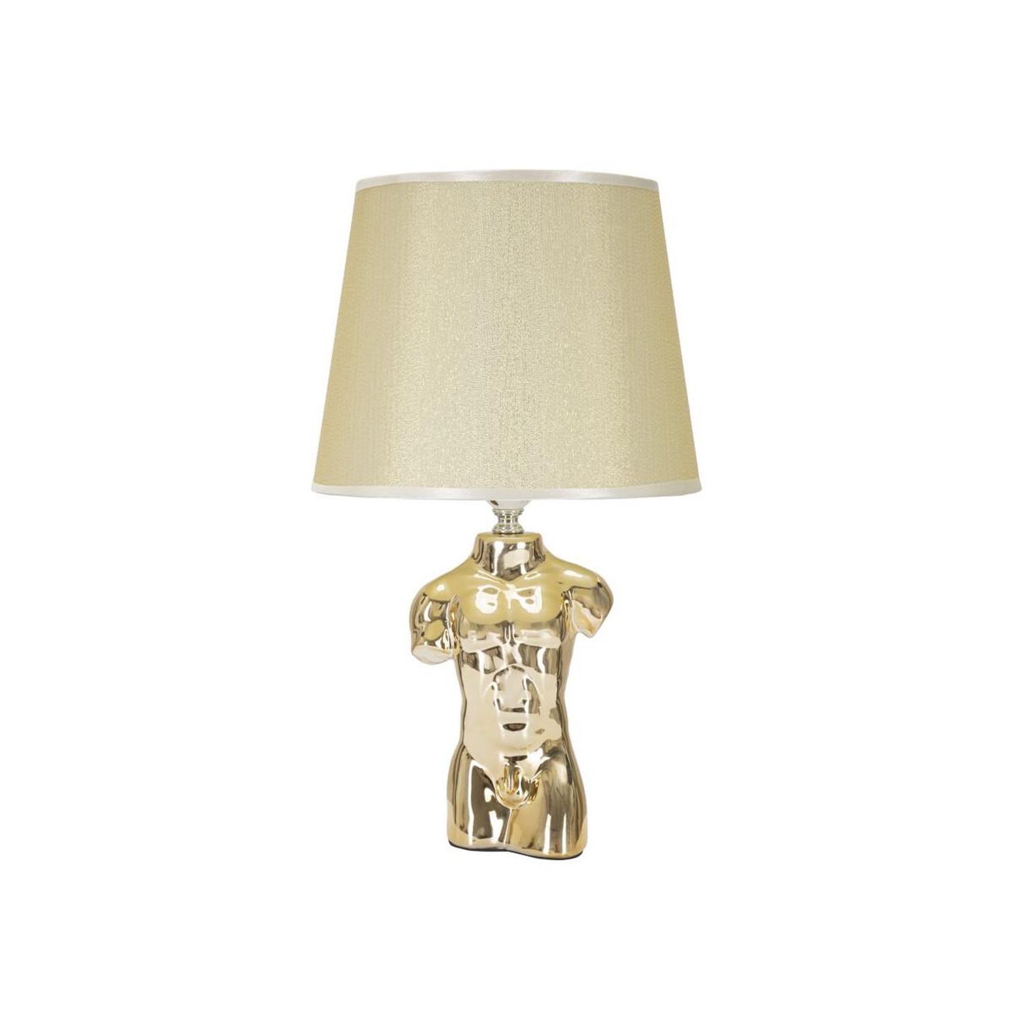 Paris Prix Lampe à poser en céramique  man  42cm or