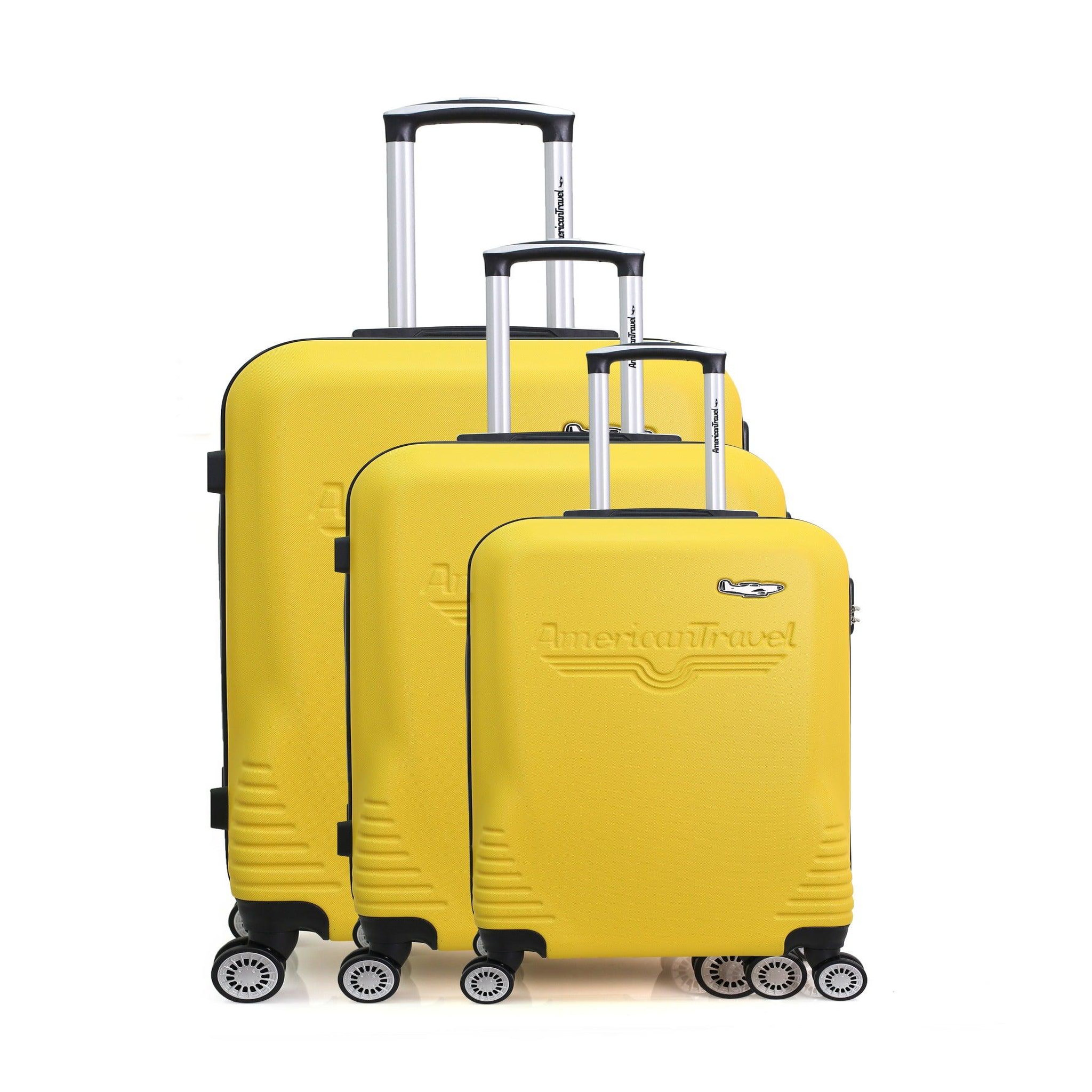 AMERICAN TRAVEL American travel - set de 3 valises dc 75 cm 4 roues