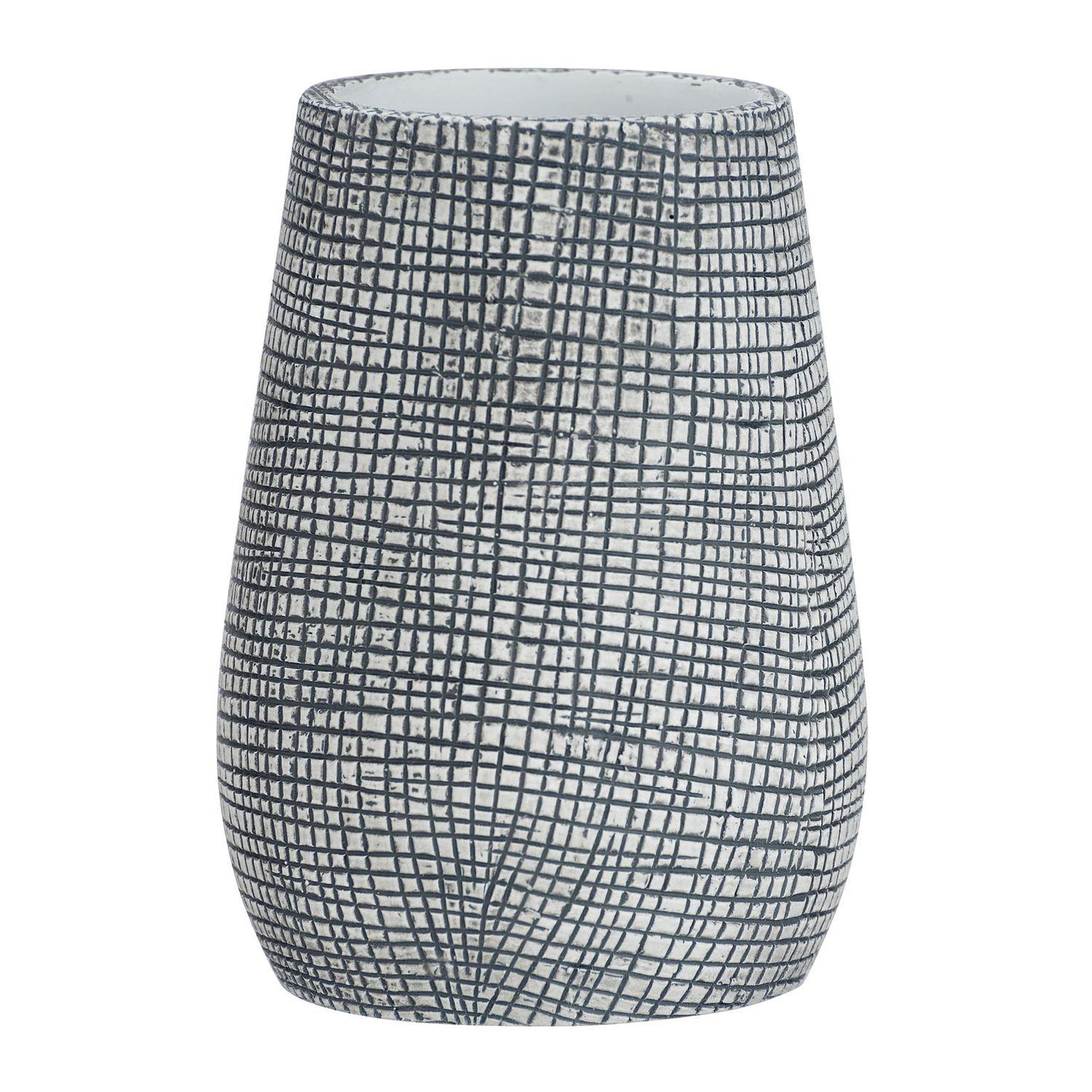 Voir la diapositive 2 : Wenko Gobelet de salle de bain design nature gilba - gris