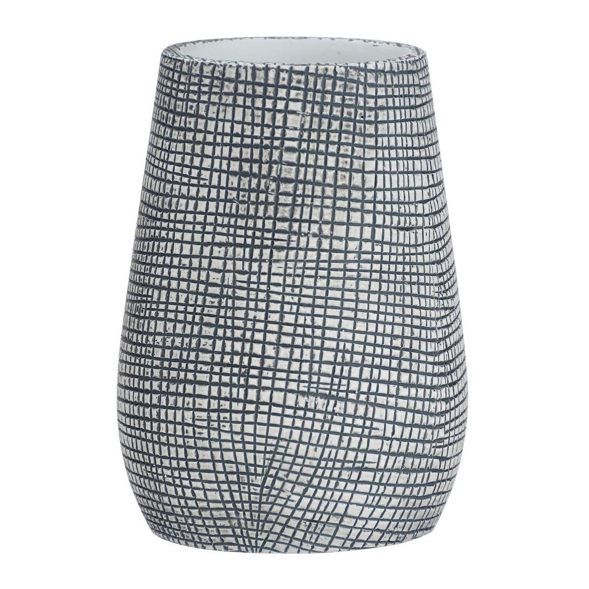 Wenko Gobelet de salle de bain design nature Gilba - Gris