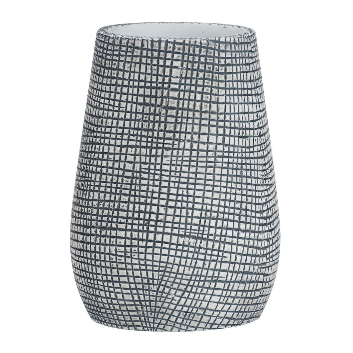 Wenko Gobelet de salle de bain design nature Gilba - Gris