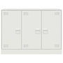 Voir la diapositive 6 : VIDAXL Buffet blanc 99x39x73 cm acier