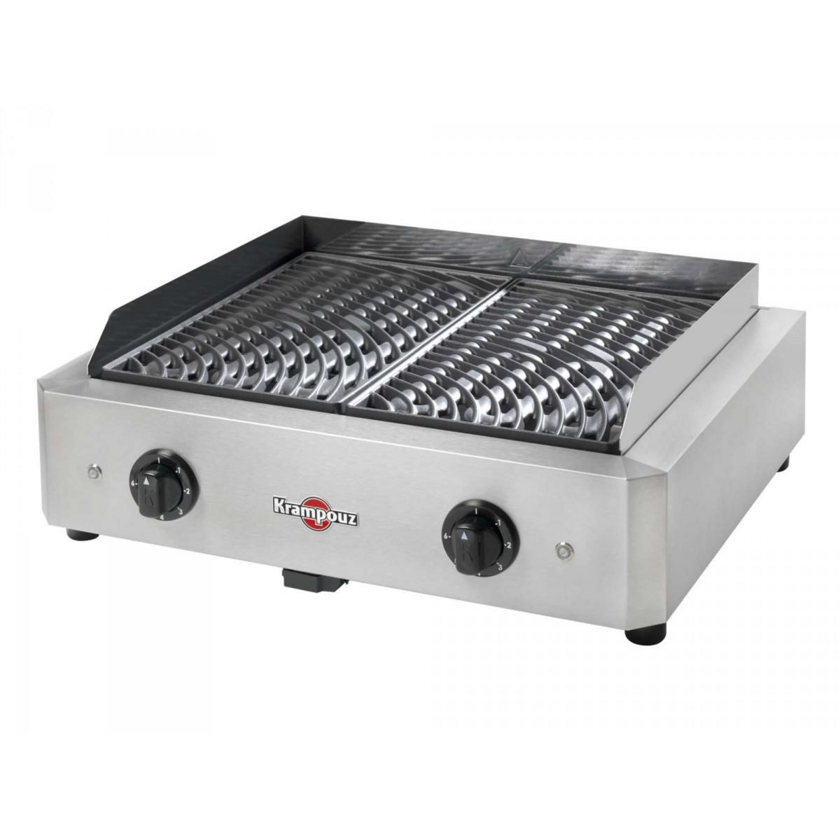 KRAMPOUZ Barbecue électrique posable 2x1700w - gecim2oa00