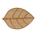 SECRET DE GOURMET Set de Table  Feuille  33x50cm Marron Clair
