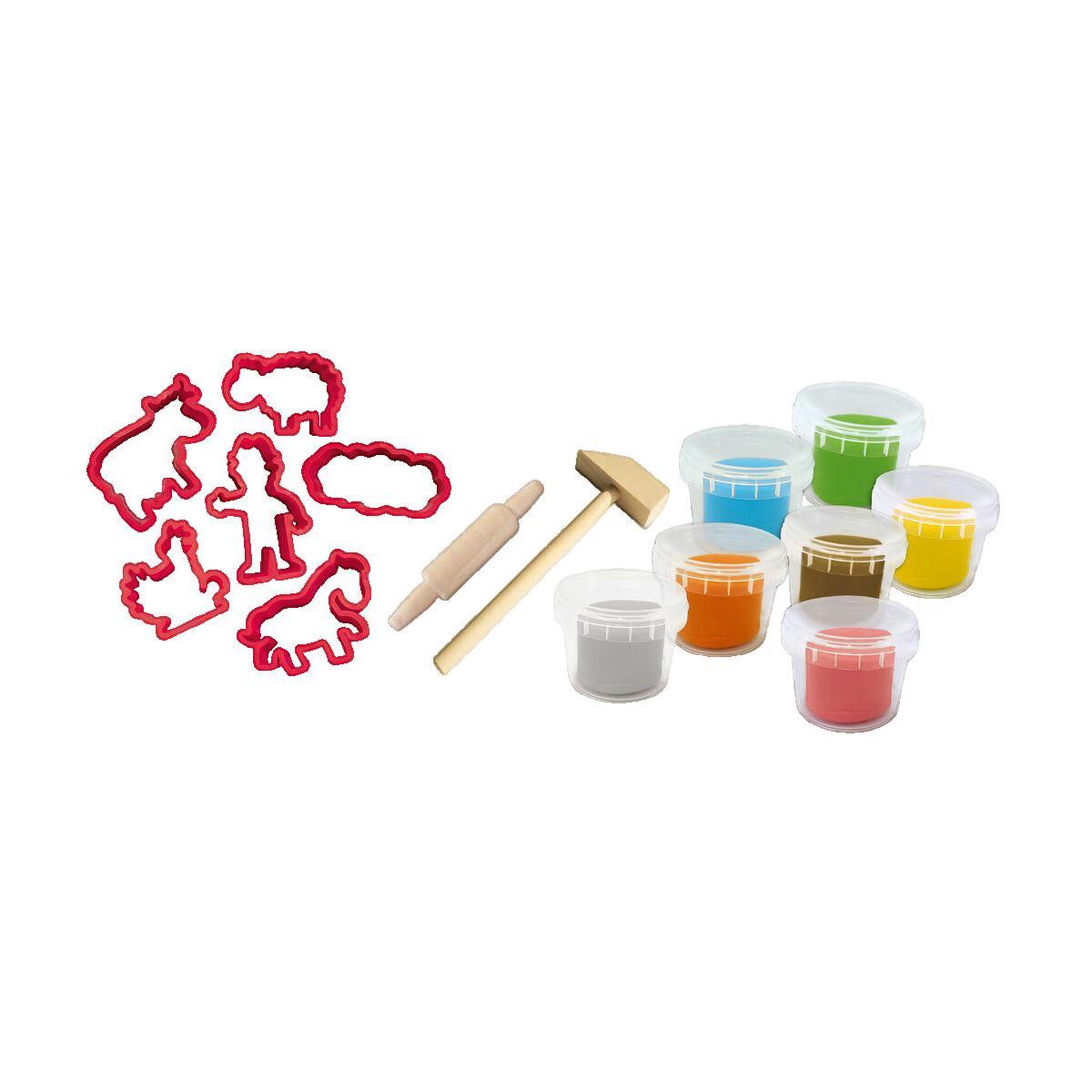 Voir la diapositive 2 : Pâte à modeler SES Creative My First kit méga