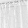 Voir la diapositive 2 : Paris Prix Paire de Voilages Passe-Tringle  Olympia  70x200cm Blanc
