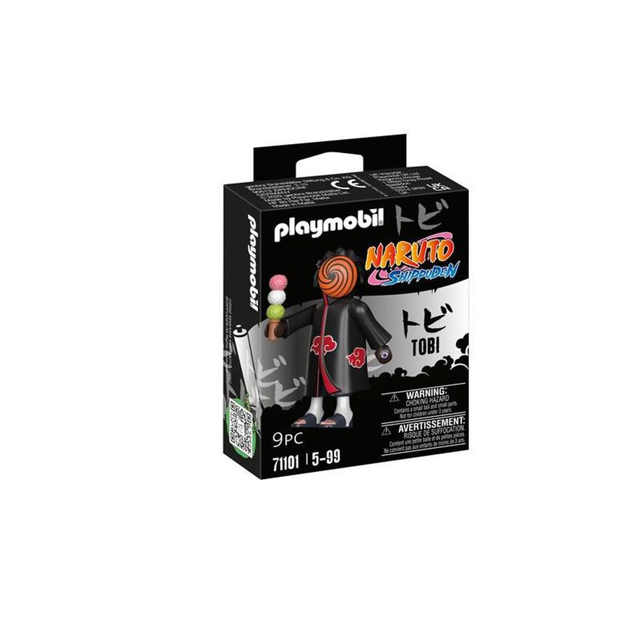 PLAYMOBIL Playmobil Naruto 71101 Tobi 9 pièces